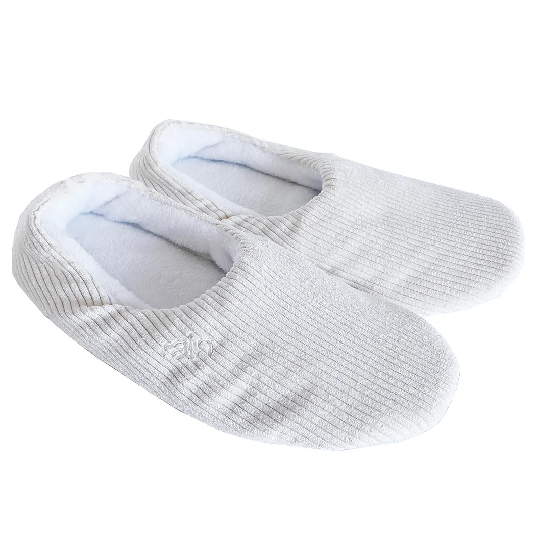 comfy slippers white medium