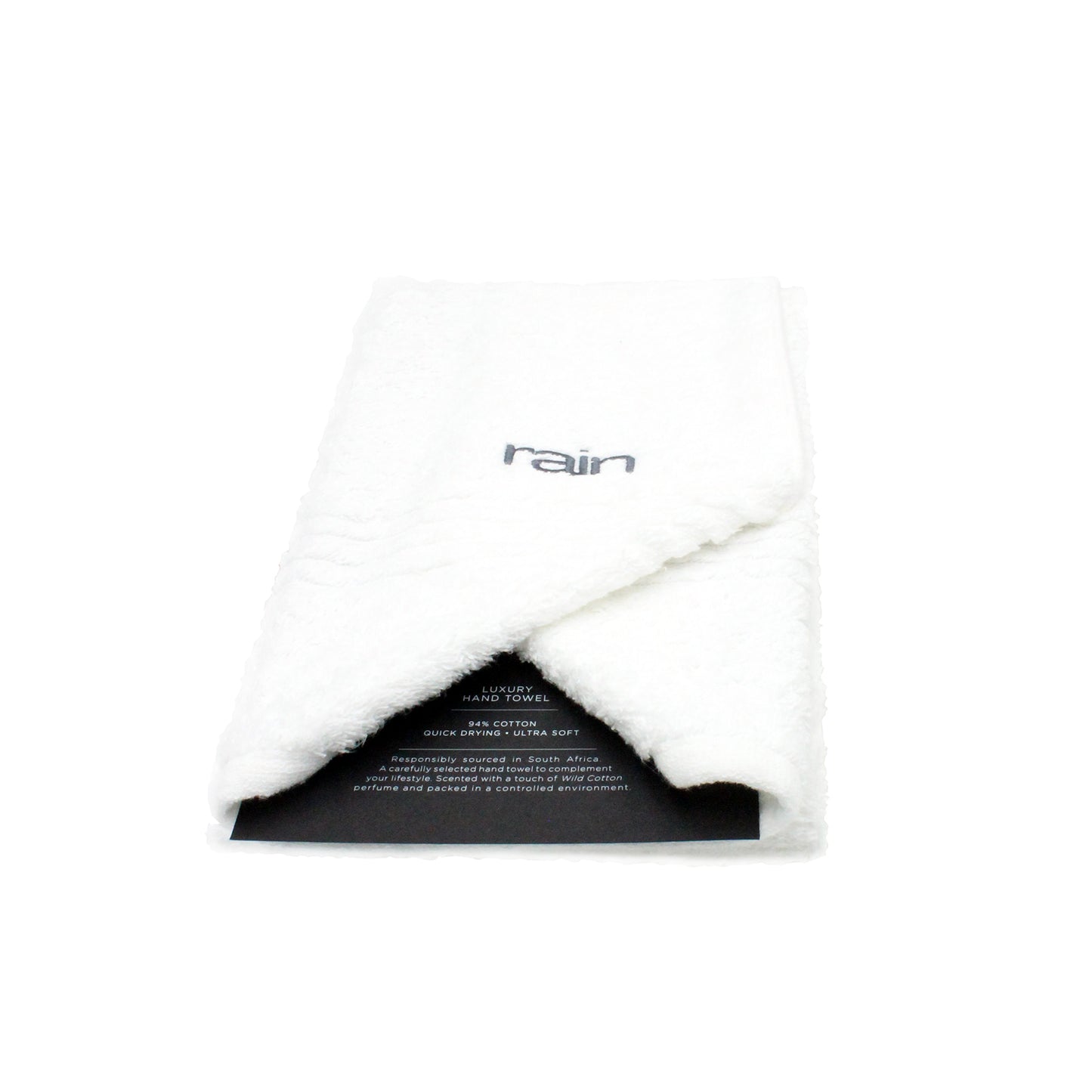 Embroidered Hand Towel in Box