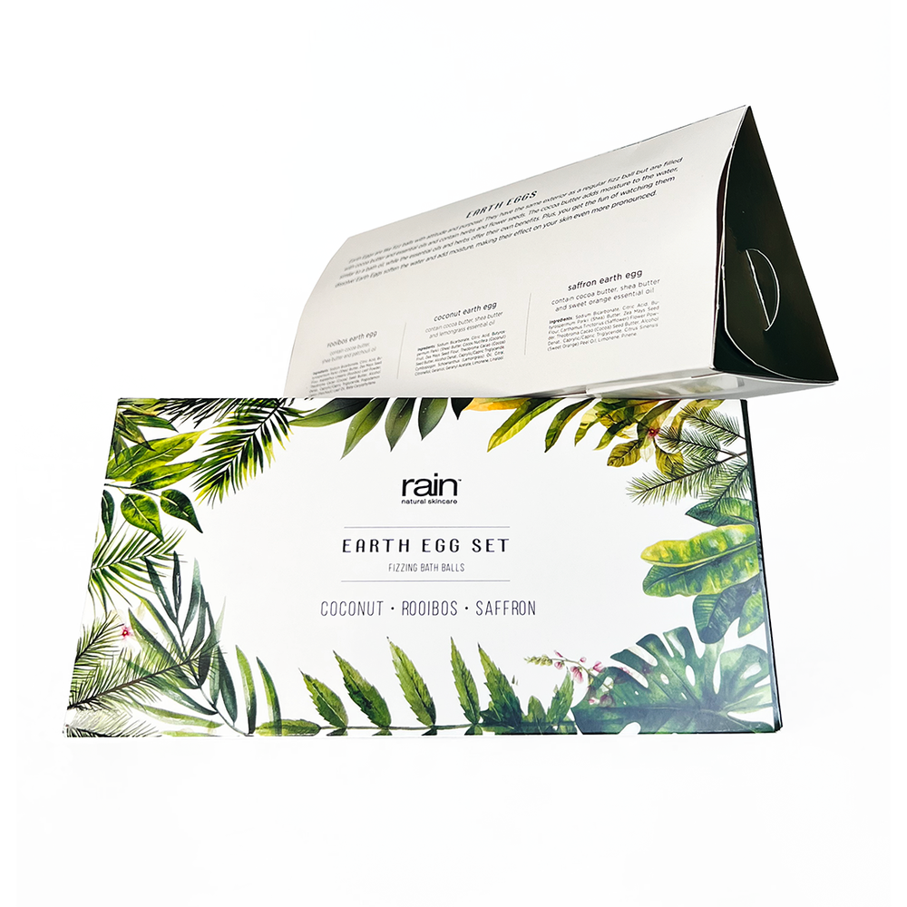 
                      
                        3 EARTH EGG BOX - Coconut, Rooibos, Saffron 60g
                      
                    