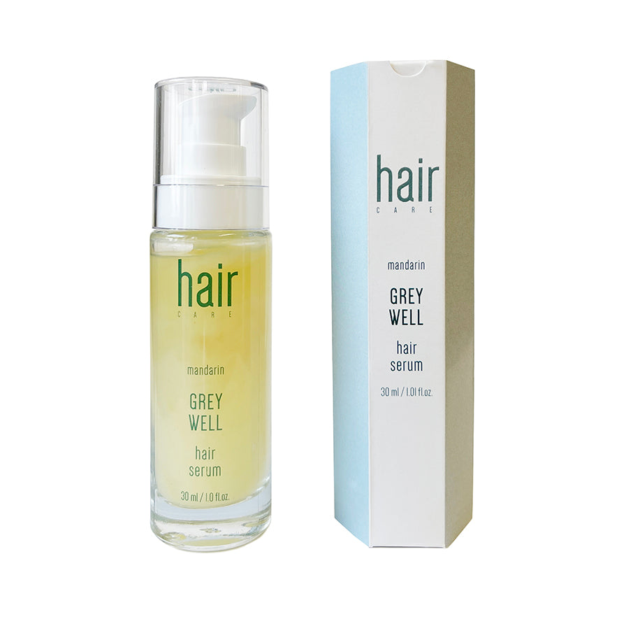 
                      
                        MANDARIN GREY-WELL HAIR SERUM
                      
                    