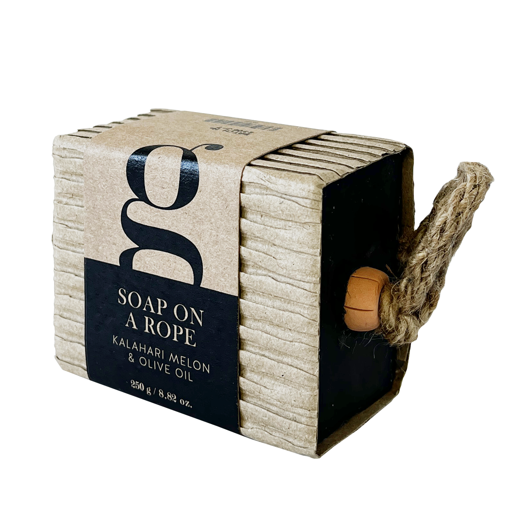 g range soap on rope