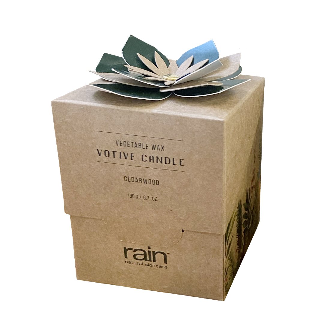 xmas 2025 - votive candle flower box