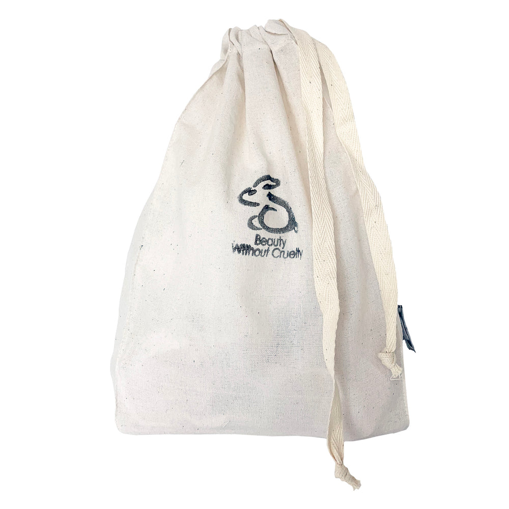 rain fabric bag - drawstring - medium