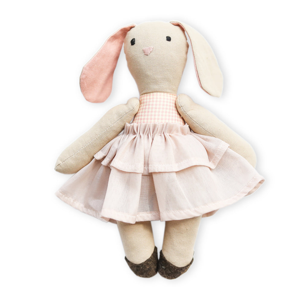 Baby bunny toy - girl