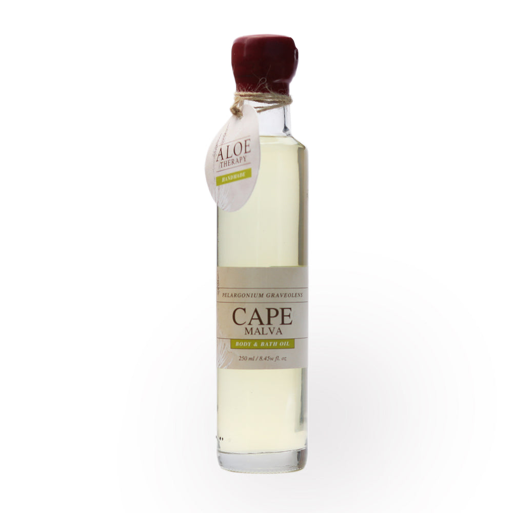 aloe therapy body & bath oil cape malva