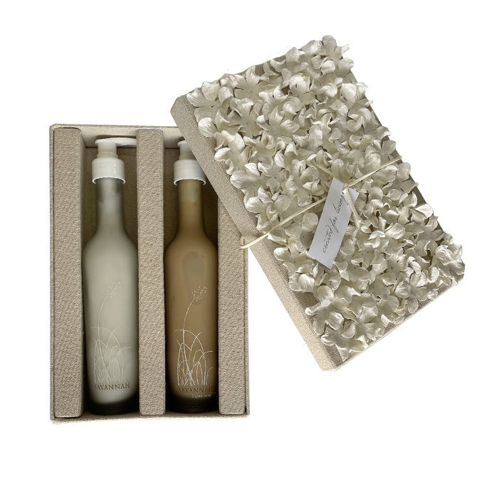 savannah gift box - lotion & liquid soap