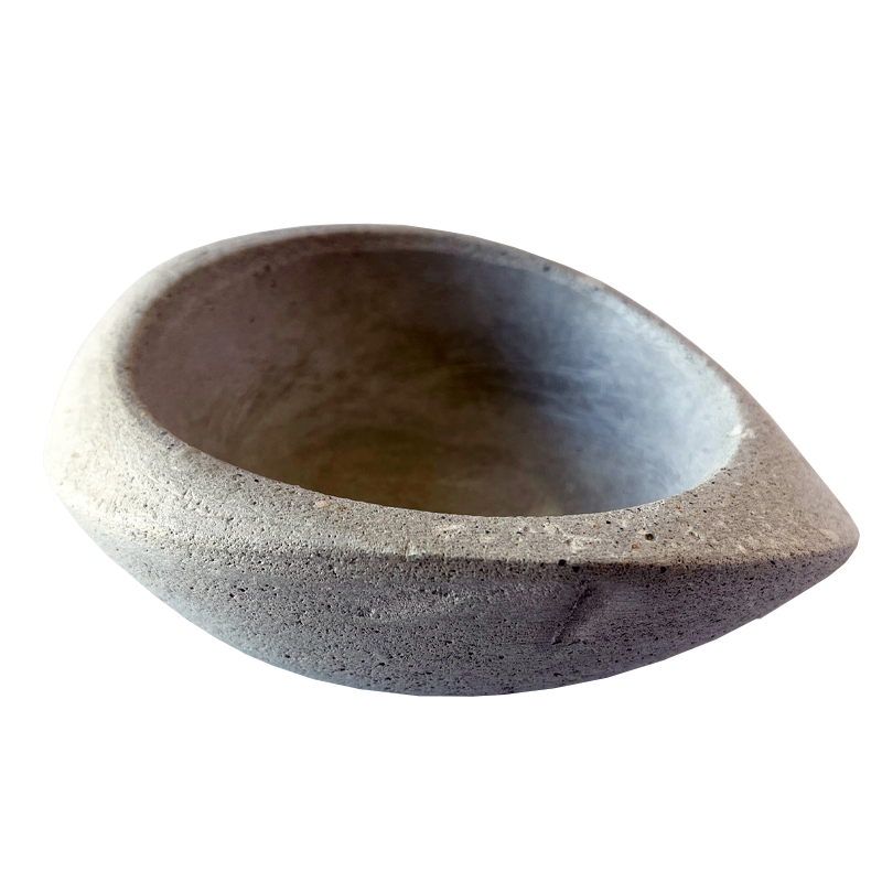 bowl salt grey