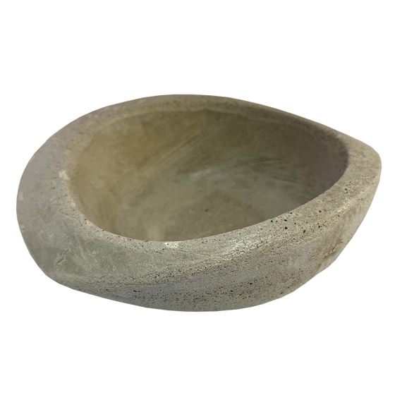 bowl salt grey