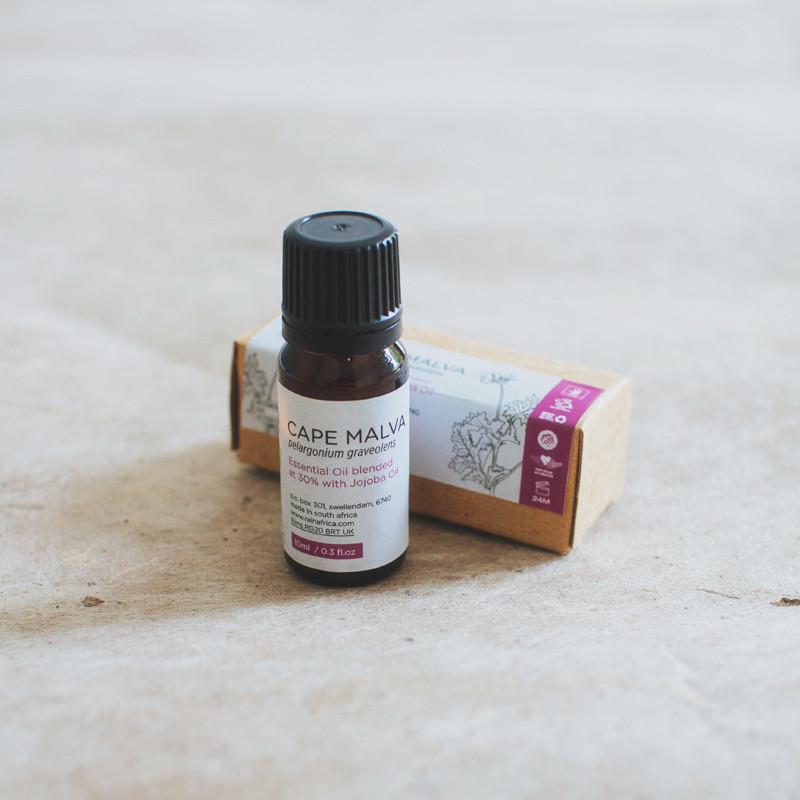 
                      
                        essential oil cape malva-Rain Africa
                      
                    