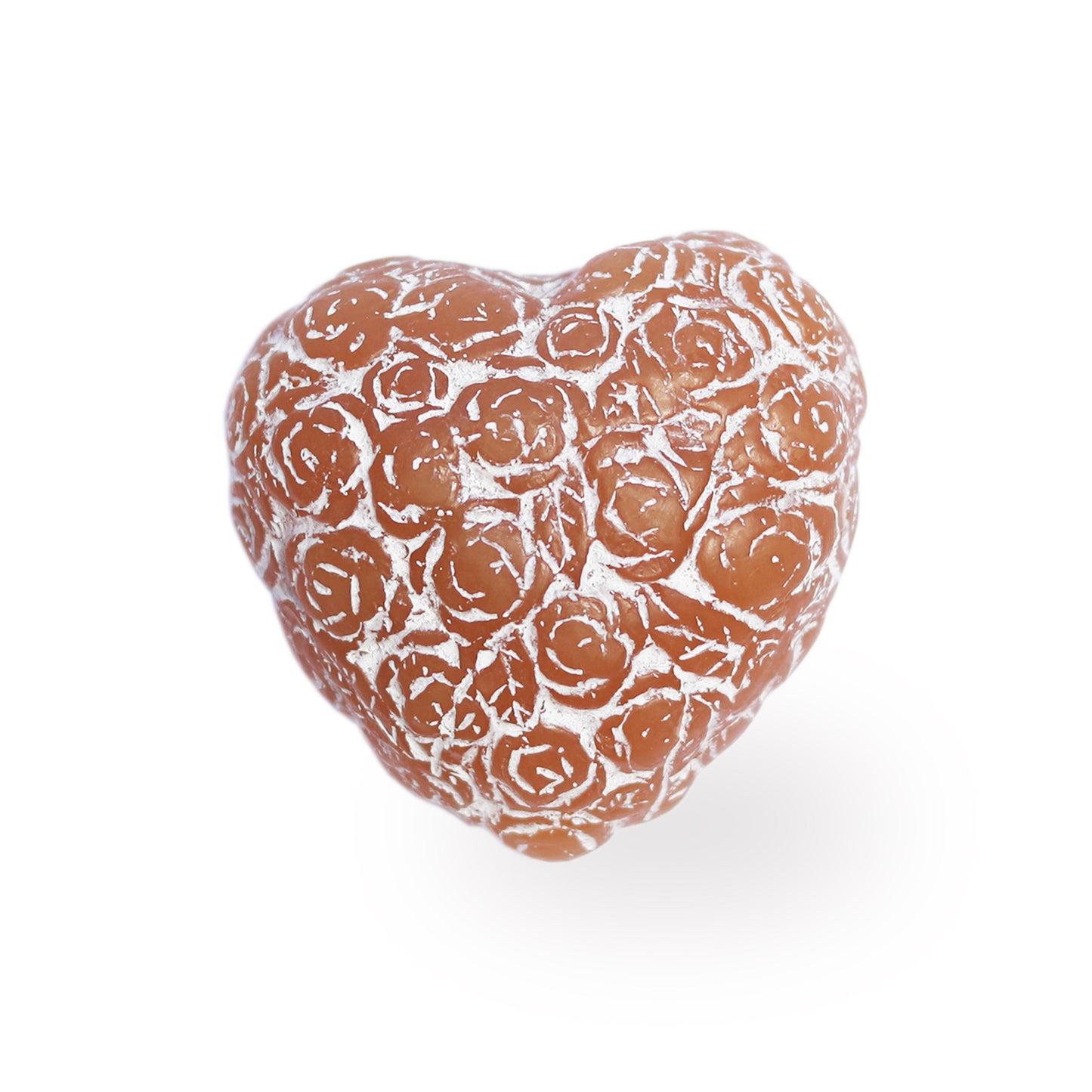 soap - glycerin embossed heart