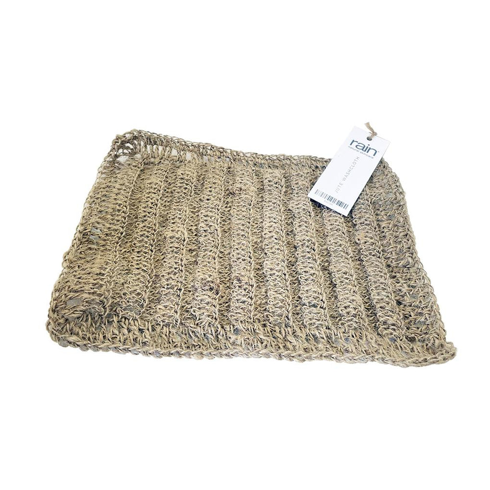 jute washcloth