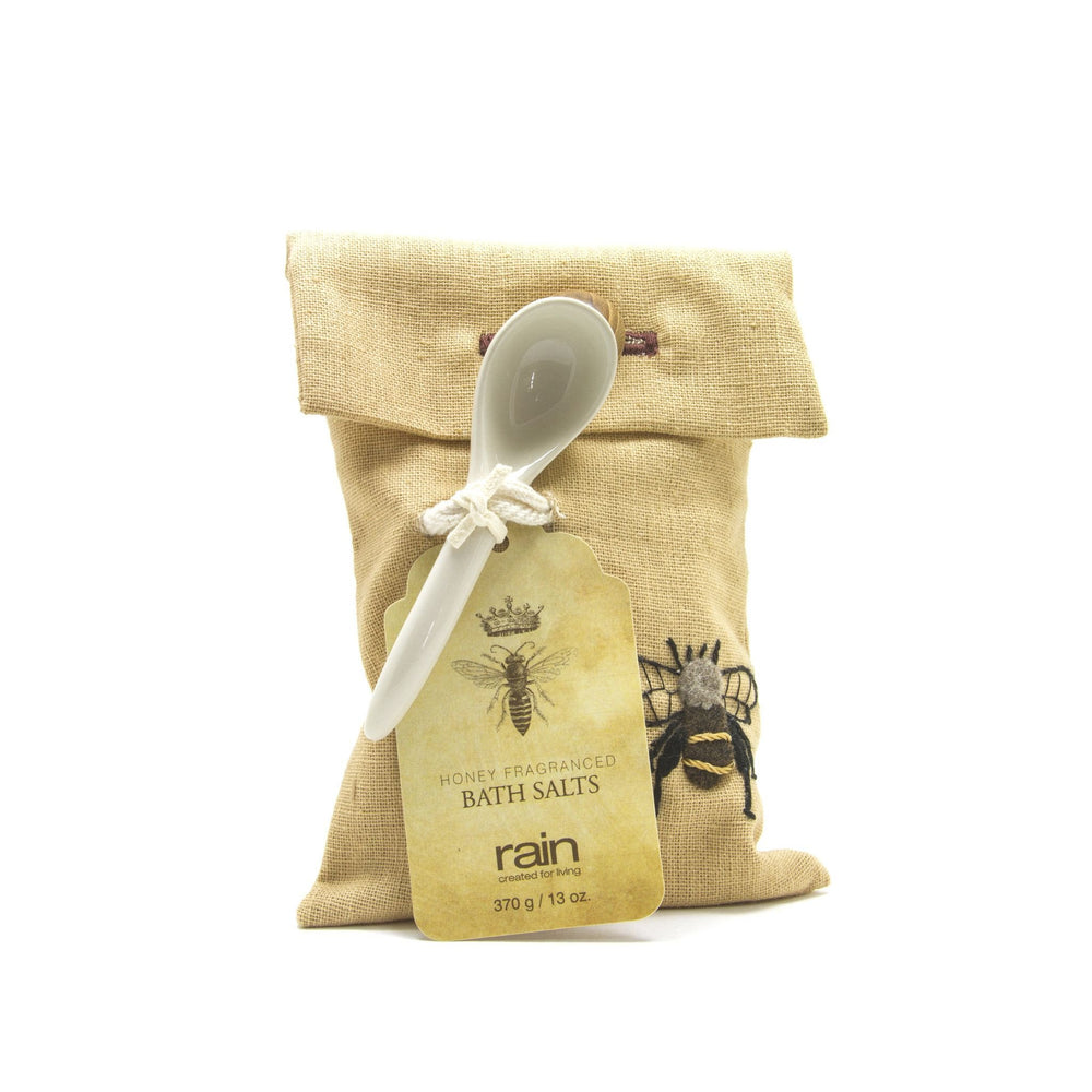 bee essential remedies honey fragranced bath salts-Rain Africa