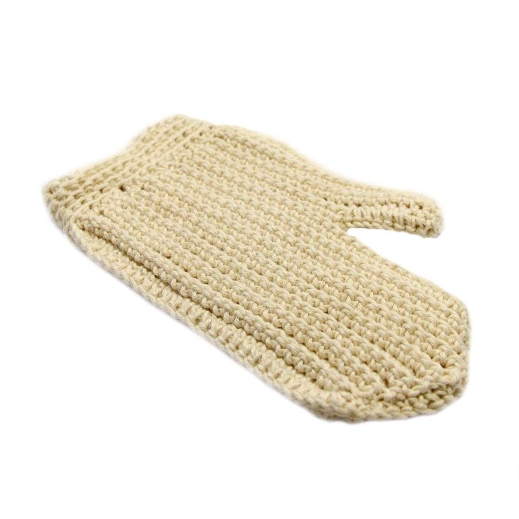 cotton glove facecloth