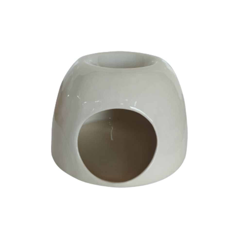 igloo oil burner - ivory